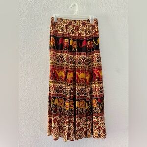 RAGA Elephant & Camel Boho Skirt